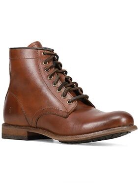 Frye Mens Tyler Flex Lace Up Leather Boots Sz 12